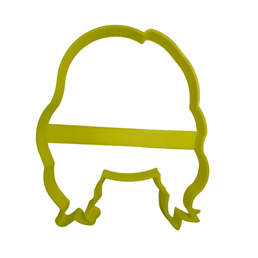 Sarah Face Blond Hair Outline Hocus Pocus Halloween Cookie Cutter USA PR3059