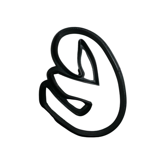 Letter E Uppercase Fancy Stylized Font Alphabet Cookie Cutter USA PR3332