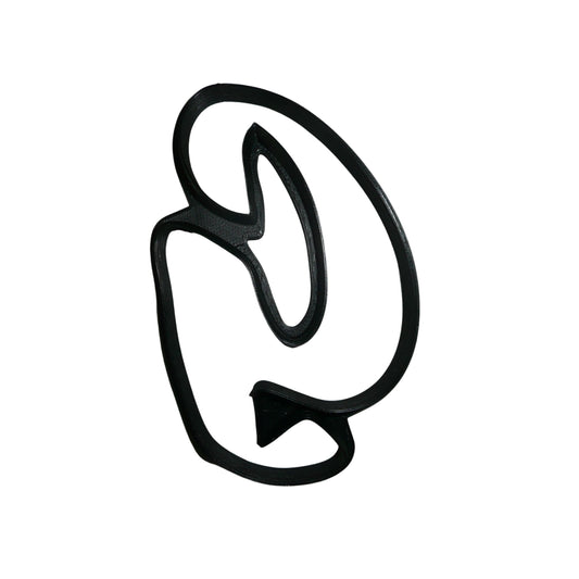 Letter G Uppercase Fancy Stylized Font Alphabet Cookie Cutter USA PR3334