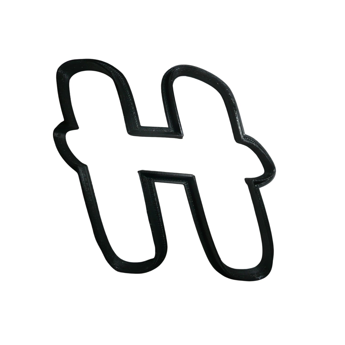 Letter H Uppercase Fancy Stylized Font Alphabet Cookie Cutter USA PR3335