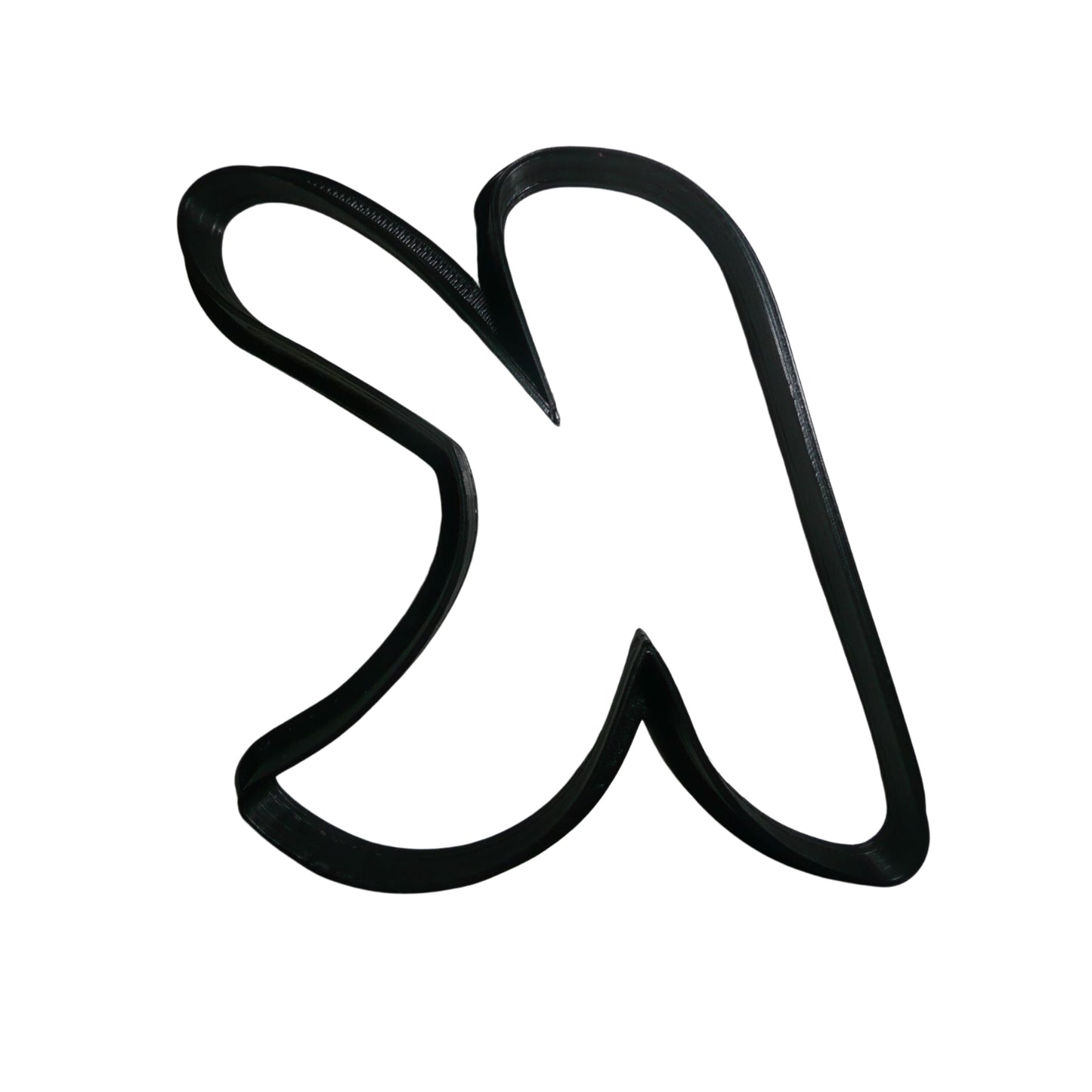 Letter K Uppercase Fancy Stylized Font Alphabet Cookie Cutter USA PR3338