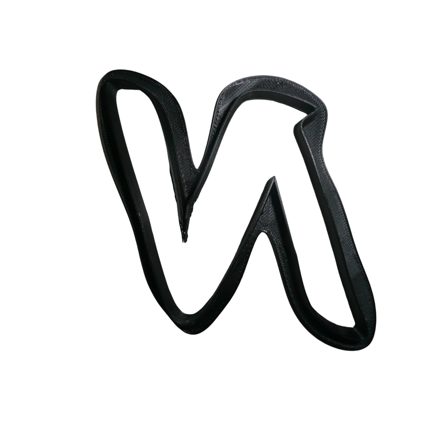 Letter N Uppercase Fancy Stylized Font Alphabet Cookie Cutter USA PR3341