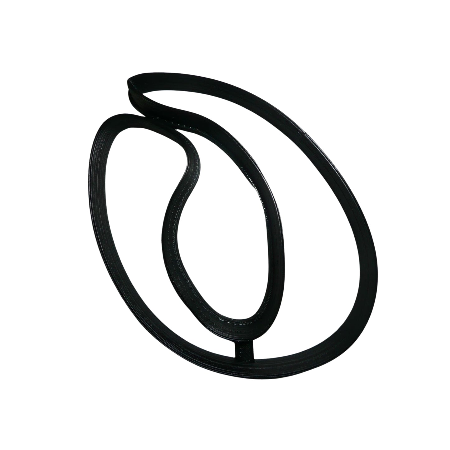 Letter O Uppercase Fancy Stylized Font Alphabet Cookie Cutter USA PR3342