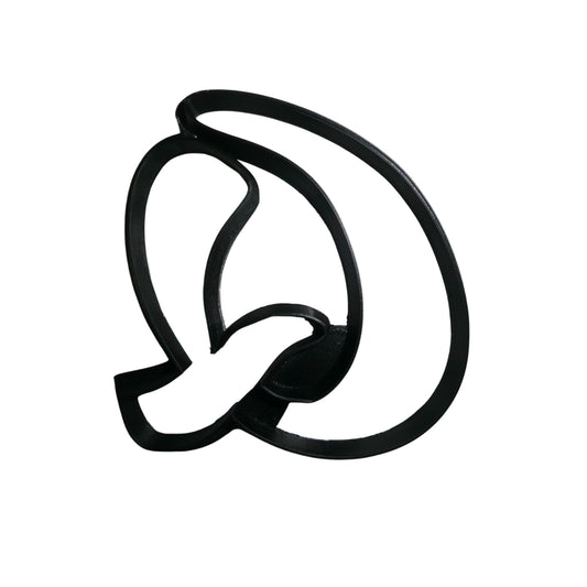 Letter Q Uppercase Fancy Stylized Font Alphabet Cookie Cutter USA PR3344