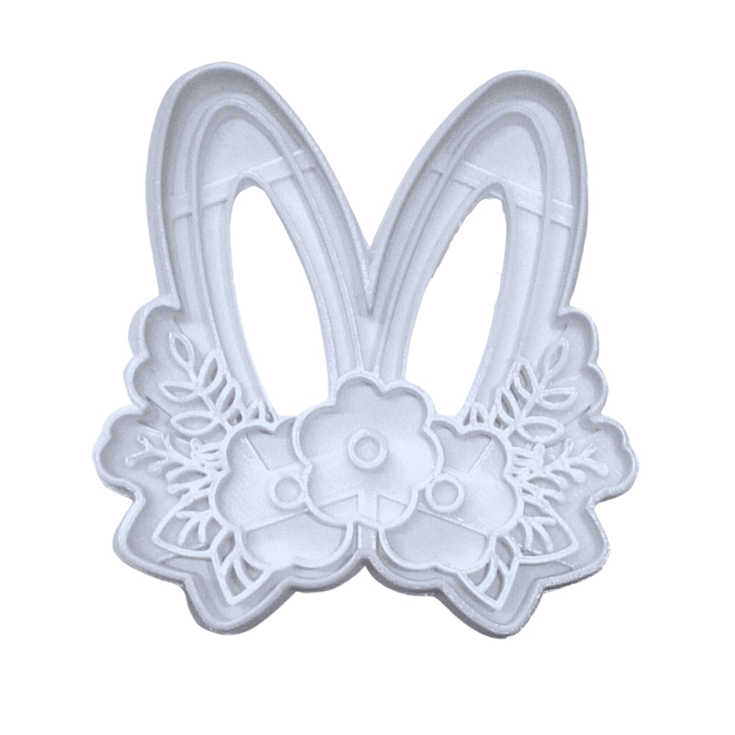 Floral Bunny Ears Flower Rabbit Easter Spring Cookie Cutter USA PR3452