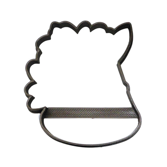 Horse Face Outline Equine Farm Animal Cookie Cutter Baking Tool USA PR3458