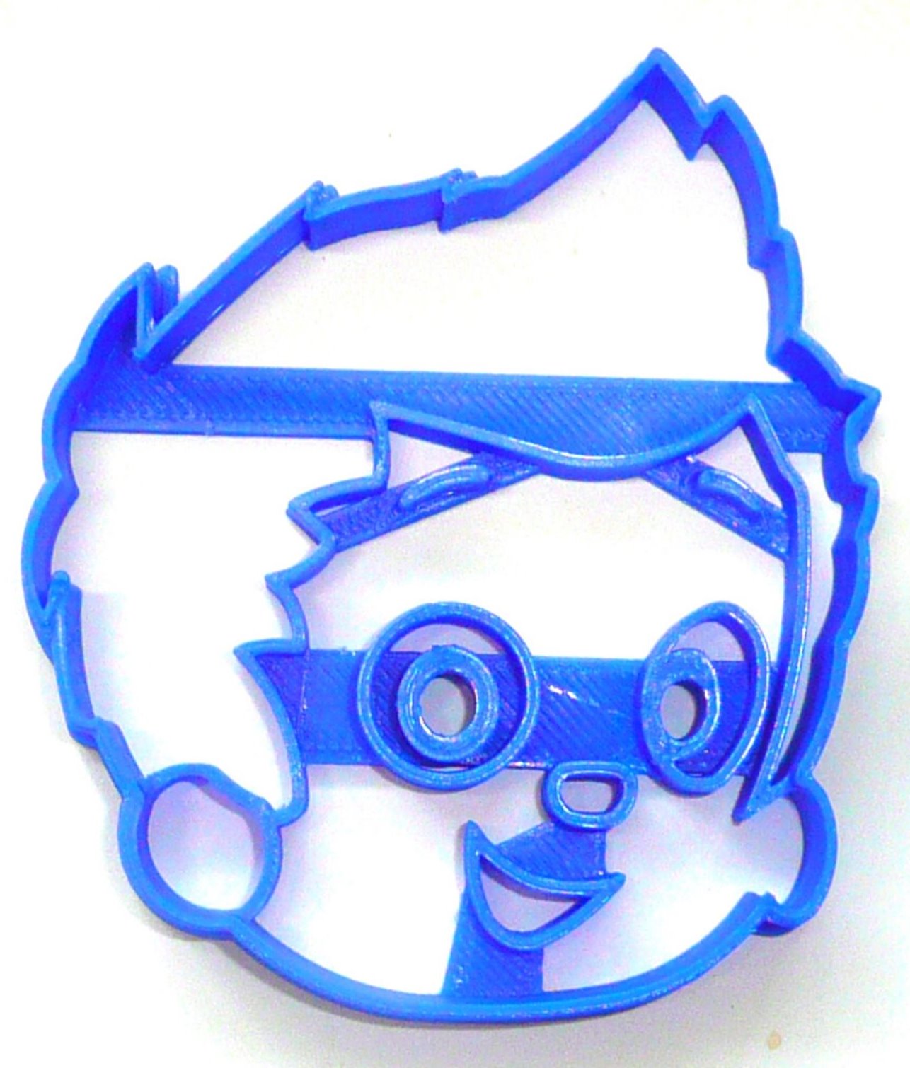 Gil Bubble Guppies Face Merperson Cartoon Character Cookie Cutter USA PR3544