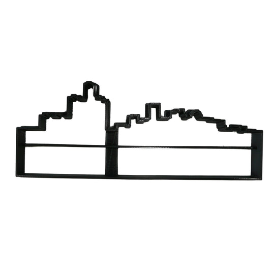 Detroit Michigan City Skyline Cookie Cutter Made In USA PR3614
