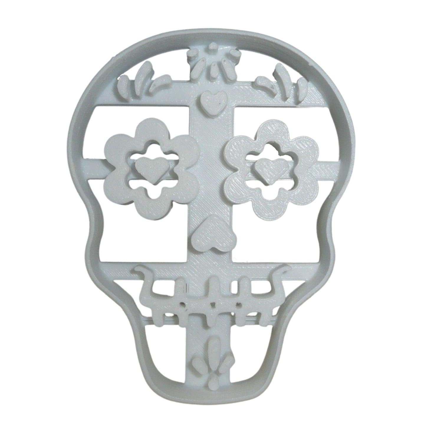 Sugar Skull Detailed Day Of The Dead Celebration Cookie Cutter USA PR3618