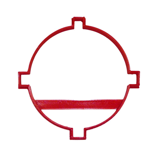 Hunting Target Or Scope Reticle Outline Outdoors Hobby Cookie Cutter USA PR3622