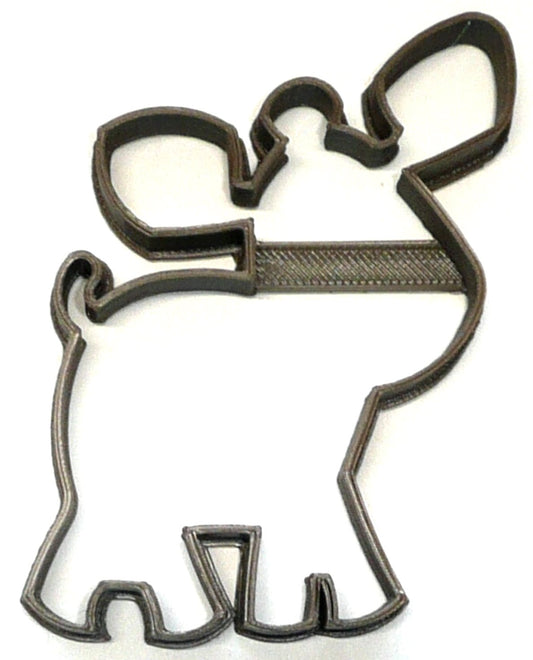 Baby Moose Outline Woodland Creature Forest Animal Cookie Cutter USA PR3639