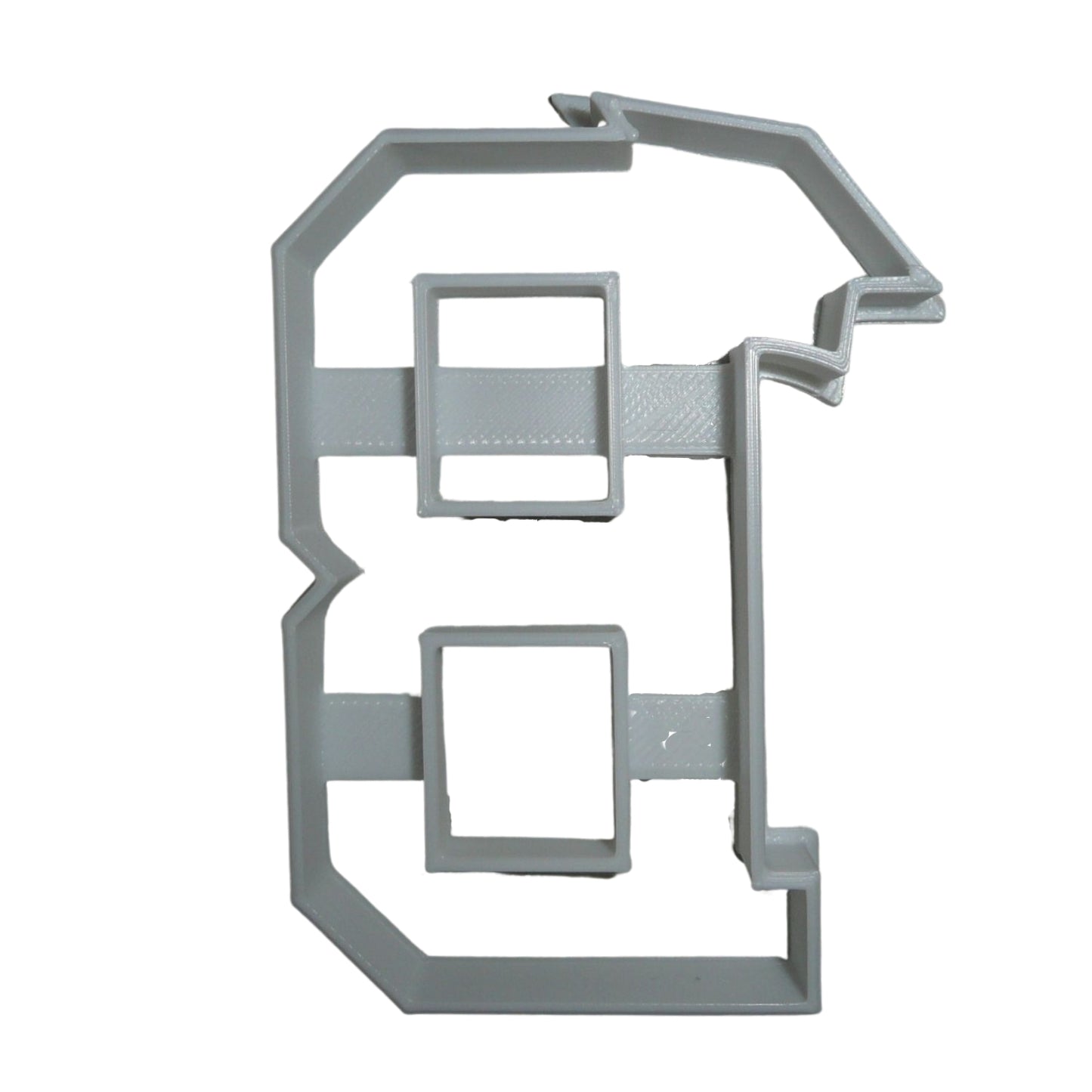 Block Letter B with Graduation Cap School Cookie Cutter USA PR3723