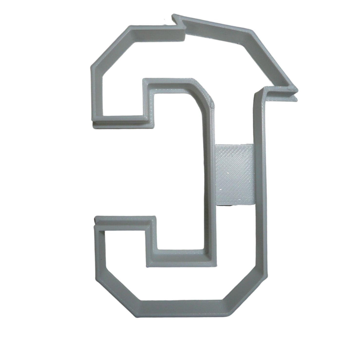 Block Letter C with Graduation Cap School Cookie Cutter USA PR3724