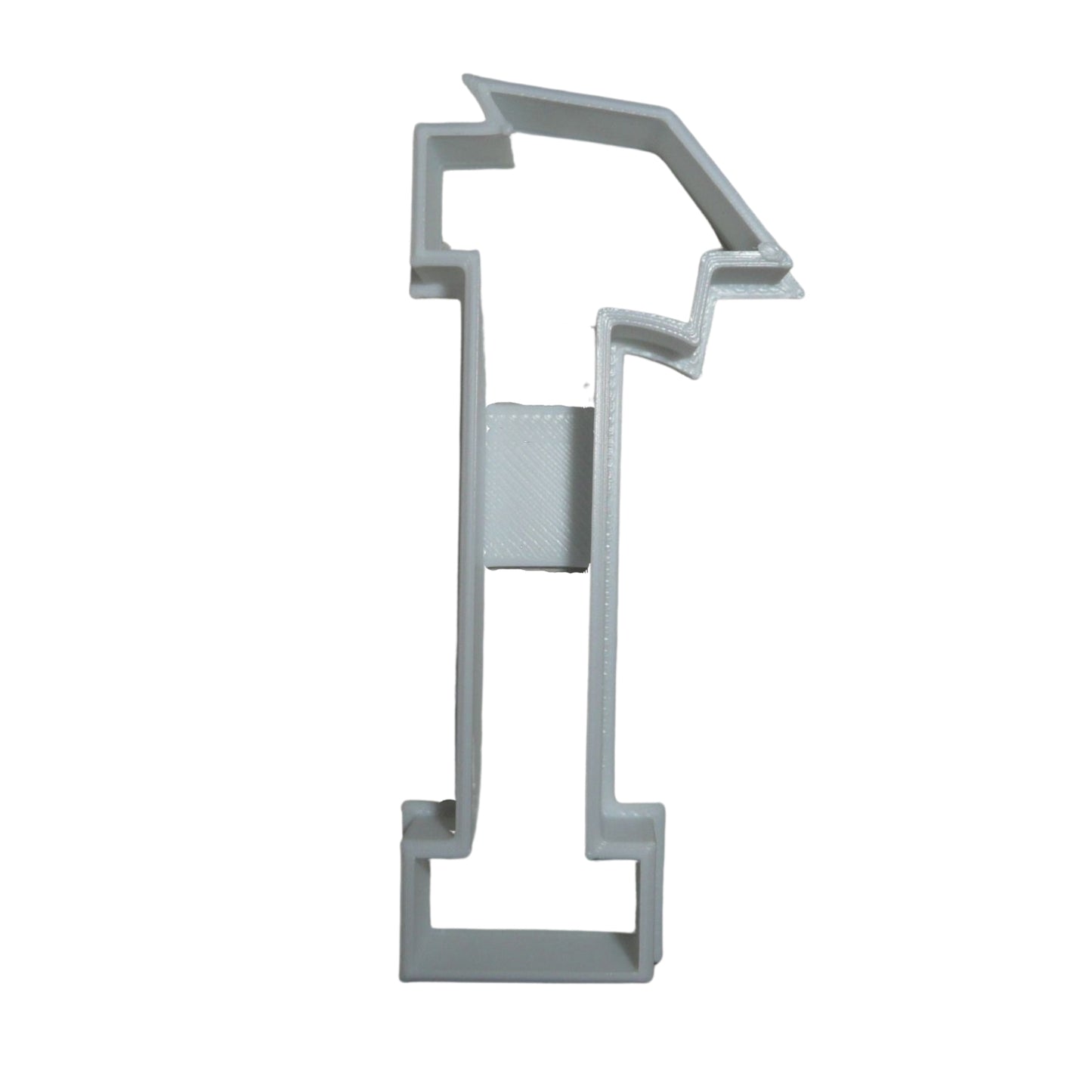 Block Letter I with Graduation Cap School Cookie Cutter USA PR3730