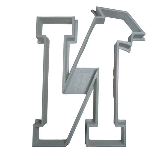 Block Letter N with Graduation Cap School Cookie Cutter USA PR3735