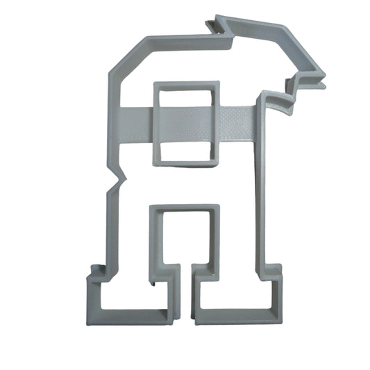 Block Letter R with Graduation Cap School Cookie Cutter USA PR3739
