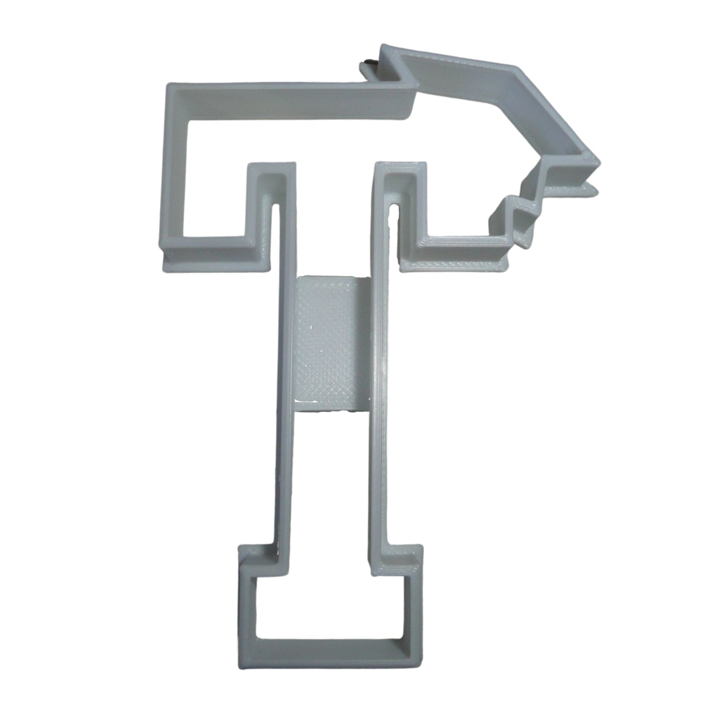 Block Letter T with Graduation Cap School Cookie Cutter USA PR3741