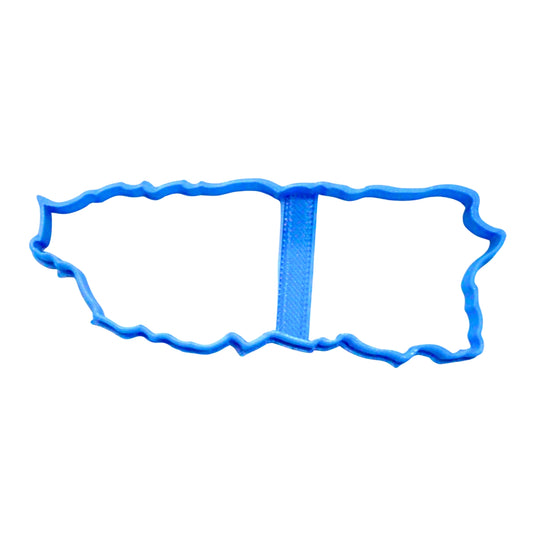 Puerto Rico Outline Caribbean Island US Territory Cookie Cutter USA PR3750