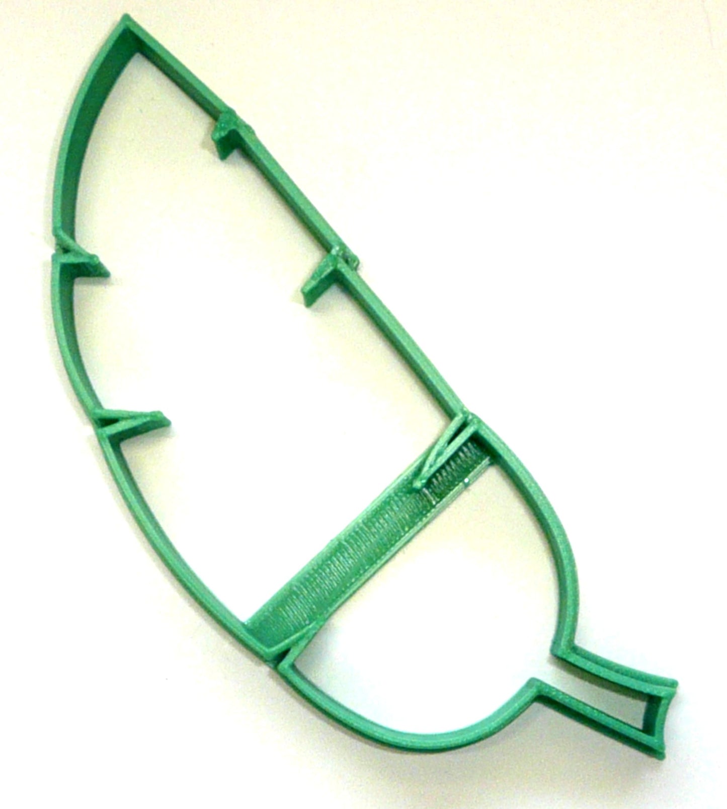 Banana Leaf Outline Tropical Plant Leaves Cookie Cutter USA PR3761