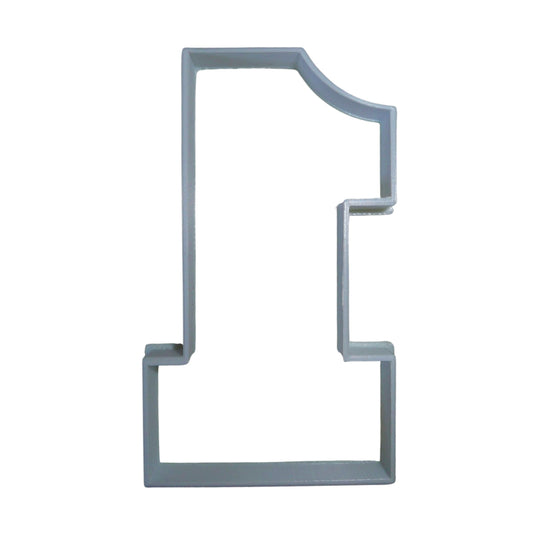 Number One 1 Birthday Anniversary Large Size 4" Cookie Cutter USA PR3801