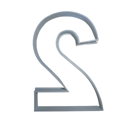 Number Two 2 Birthday Anniversary Large Size 4" Cookie Cutter USA PR3802