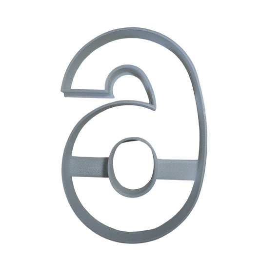 Number Six 6 Or Nine 9 Birthday Large Size 4" Cookie Cutter USA PR3806