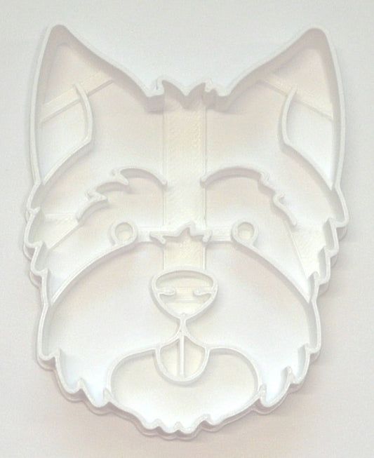 Westie Dog Face Detailed West Highland White Terrier Cookie Cutter USA PR3840