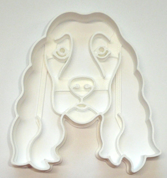 Cocker Spaniel Dog Face Detailed Sporting Breed Cookie Cutter USA PR3844