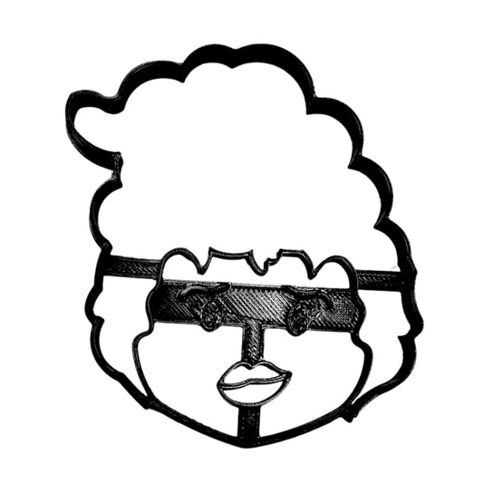 Detailed Mary Face Hocus Pocus Halloween Movie Cookie Cutter USA PR3887