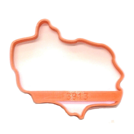 Adjuntas Puerto Rico Municipality Outline Cookie Cutter Made In USA PR3913