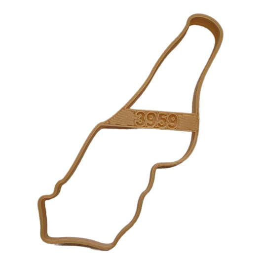 Las Piedras Puerto Rico Municipality Outline Cookie Cutter Made In USA PR3959