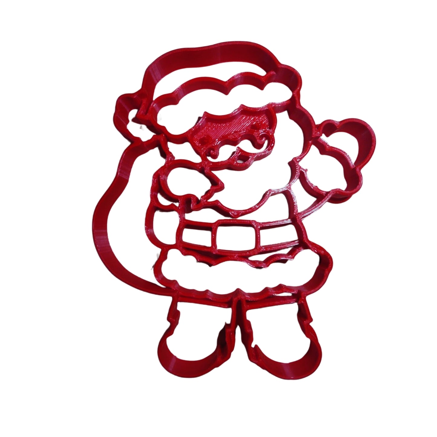 Santa Claus Full Body Detailed Christmas Holiday Cookie Cutter USA PR3980