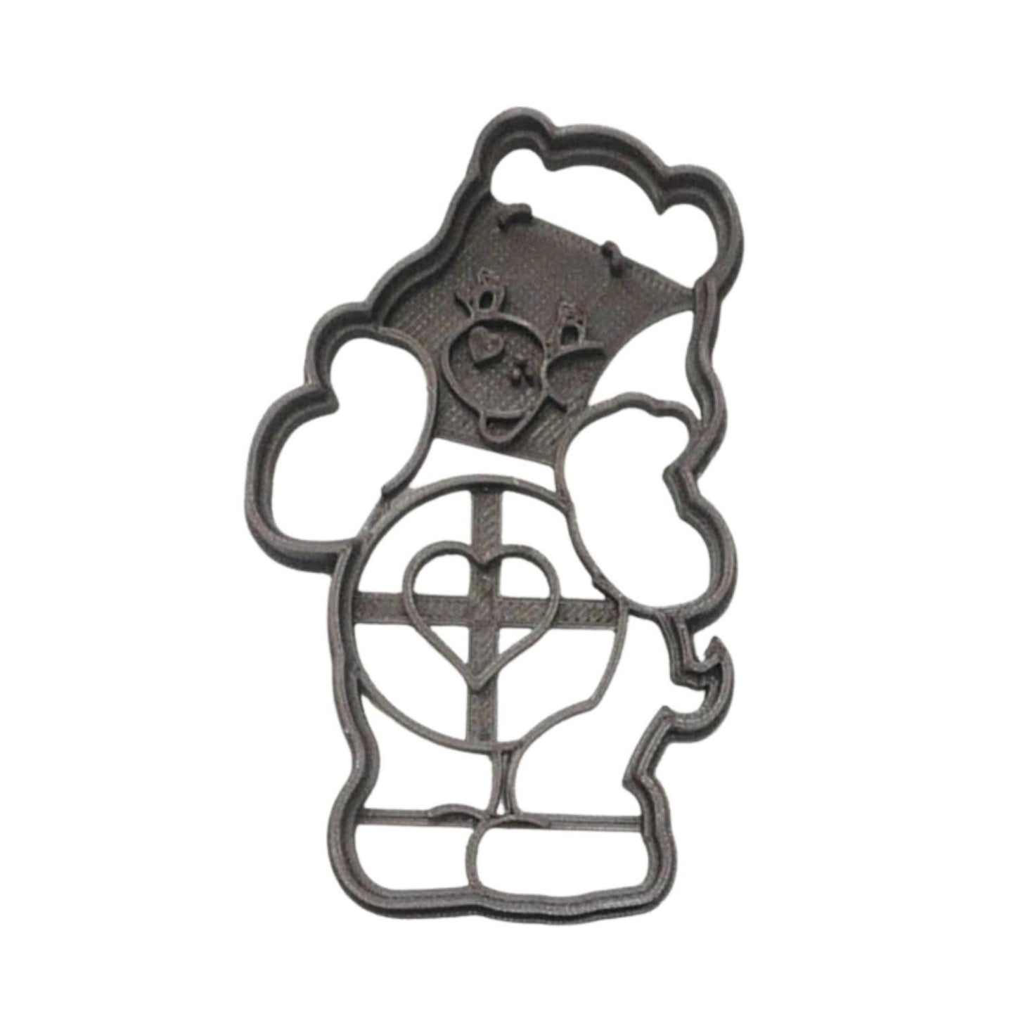 Tenderheart Bear Brown Heart Care Bears Cookie Cutter Made in USA PR3992