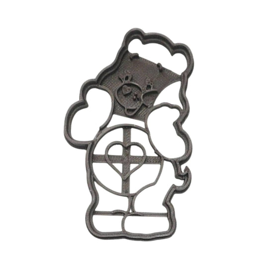 Tenderheart Bear Brown Heart Care Bears Cookie Cutter Made in USA PR3992