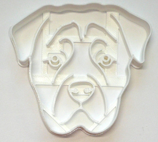 Rottweiler Dog Face Detailed Working Herding Breed Cookie Cutter USA PR4032