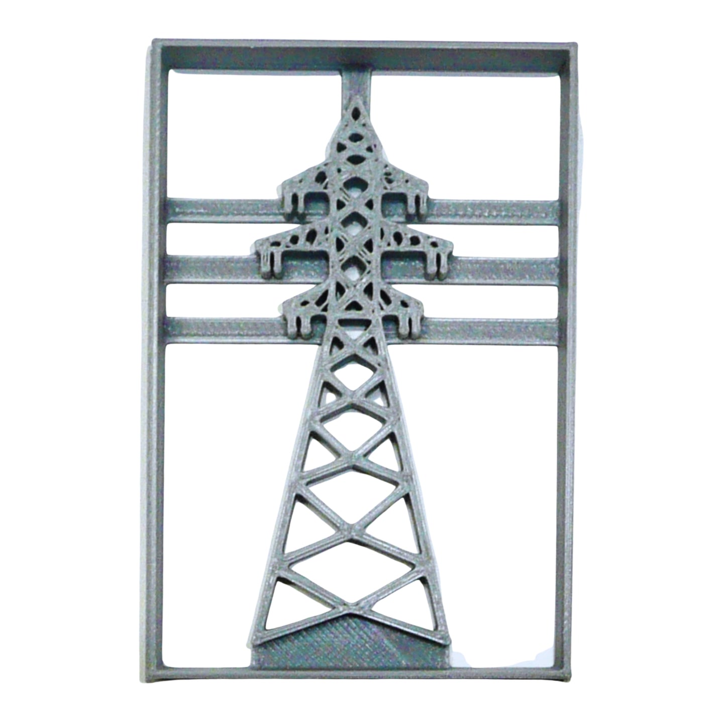 Transmission Tower Electricity Overhead Power Lines Cookie Cutter USA PR4045