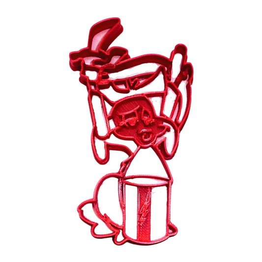 Max Dog Grinch Christmas Lineman Construction Cookie Cutter USA PR4052