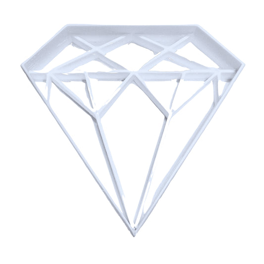 Diamond Rock Stone Engagement Wedding Bridal Shower Cookie Cutter USA PR406