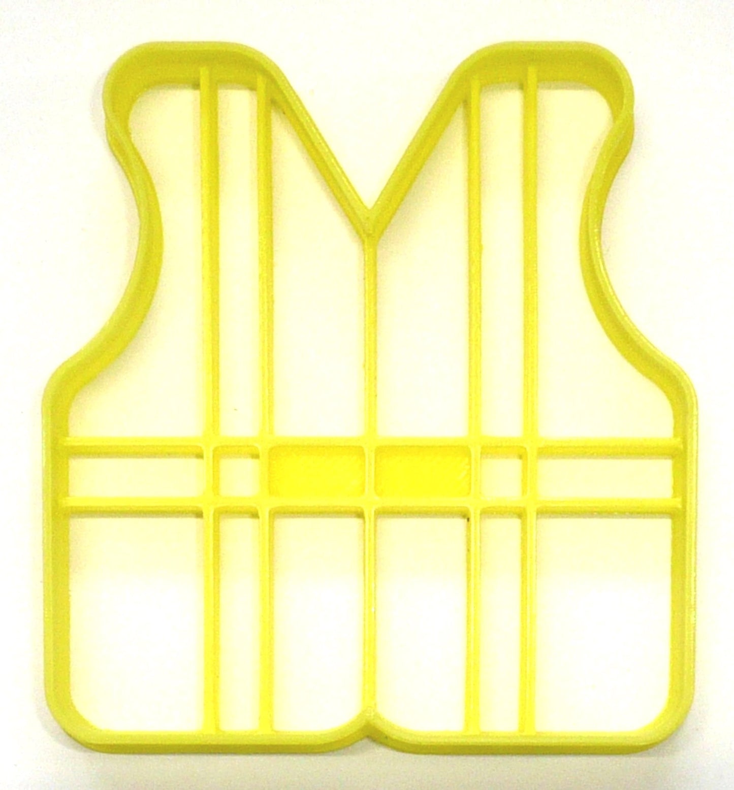 Construction Vest or Life Jacket Safety Wear Cookie Cutter USA PR4107