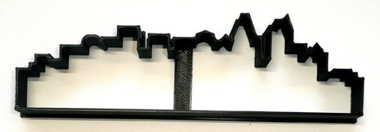 Charlotte North Carolina Skyline Skyscraper Horizon Cookie Cutter USA PR4120