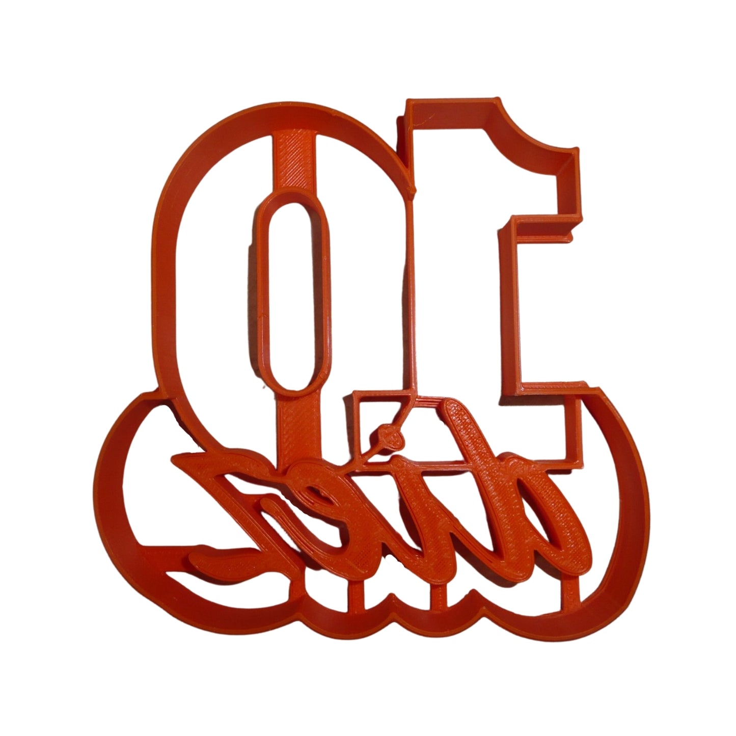 Spanish Number Diez 10 With Word Cookie Cutter Cortador De Galletas USA PR4130