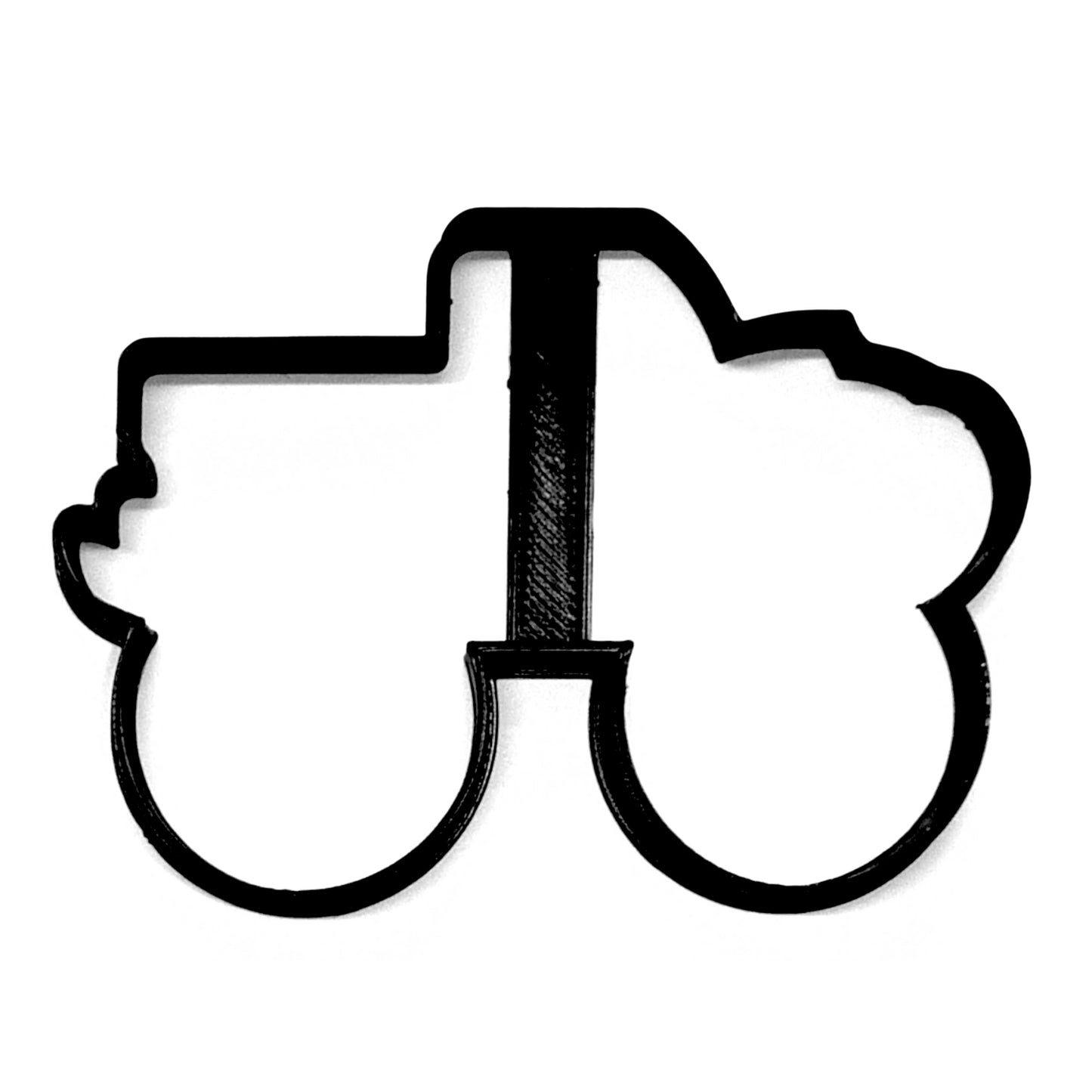 Monster Truck Outline Oversized Tires Heavy Duty Cookie Cutter USA PR4170