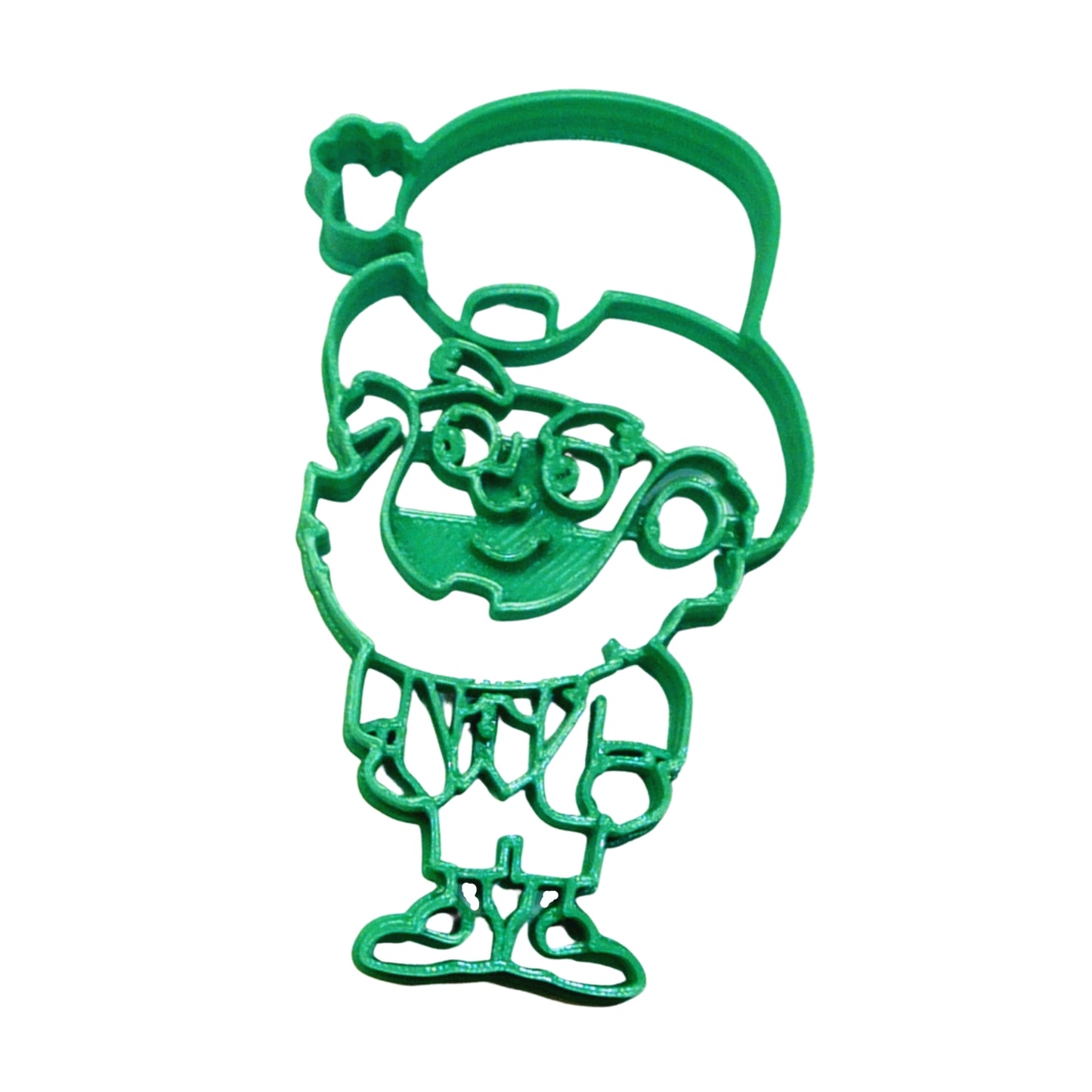 Leprechaun 1 Large Head Irish St Patricks Day Cookie Cutter Made in USA PR4176