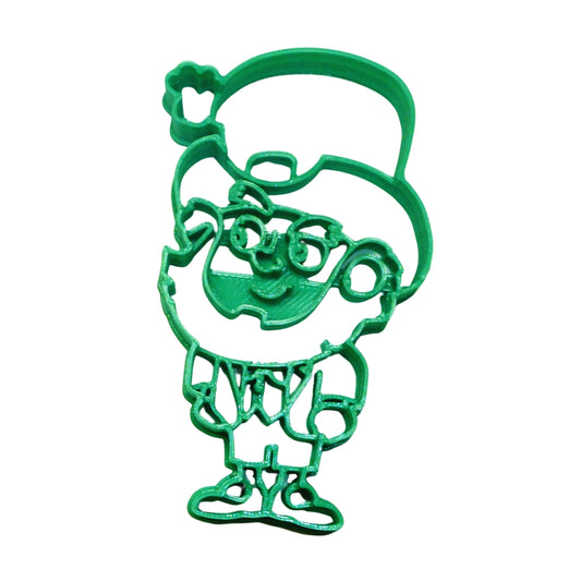 Leprechaun 1 Large Head Irish St Patricks Day Cookie Cutter Made in USA PR4176