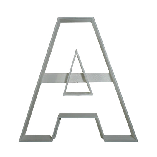 Letter A 4 Inch Uppercase Capital Block Font Cookie Cutter USA PR4214
