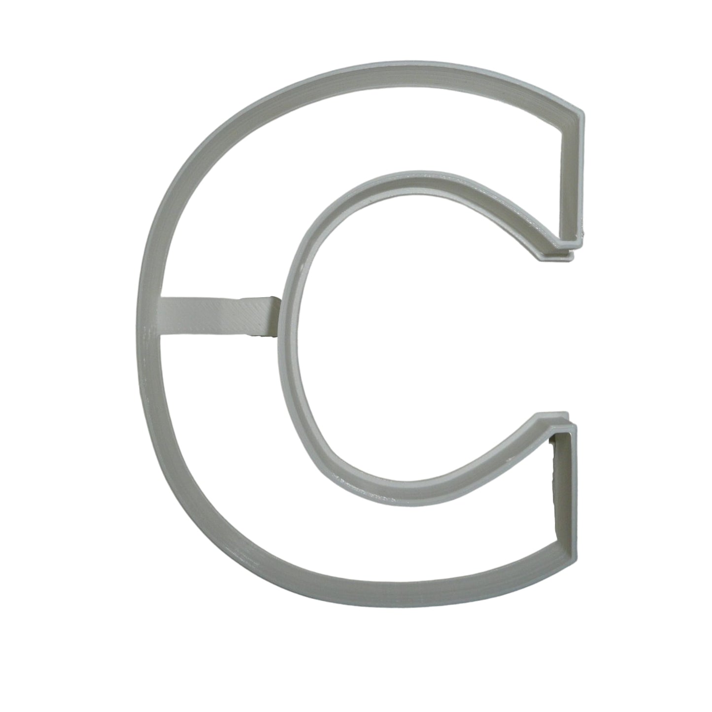 Letter C 4 Inch Uppercase Capital Block Font Cookie Cutter USA PR4216