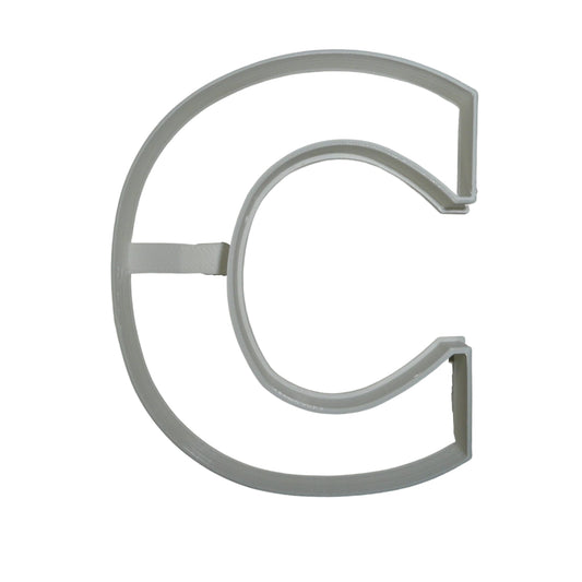 Letter C 4 Inch Uppercase Capital Block Font Cookie Cutter USA PR4216