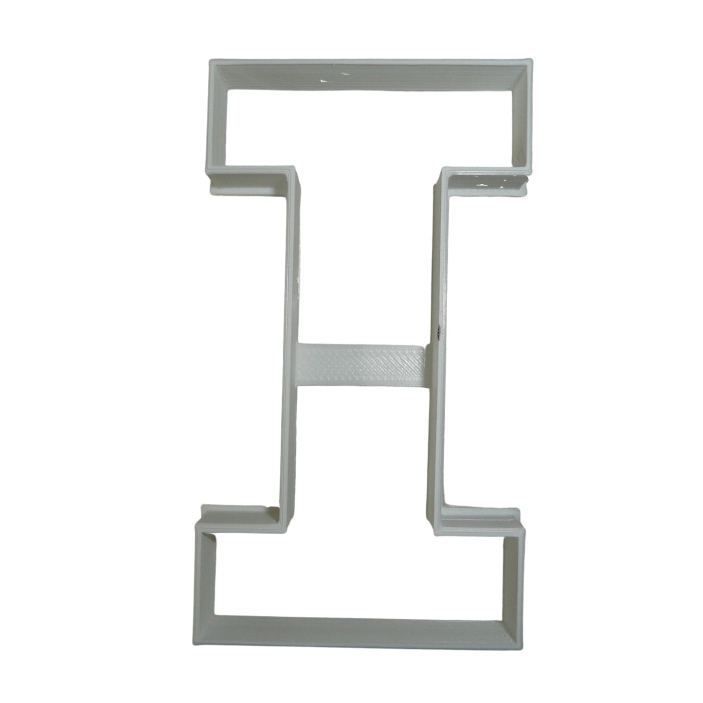 Letter I 4 Inch Uppercase Capital Block Font Cookie Cutter USA PR4222