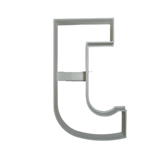Letter J 4 Inch Uppercase Capital Block Font Cookie Cutter USA PR4223
