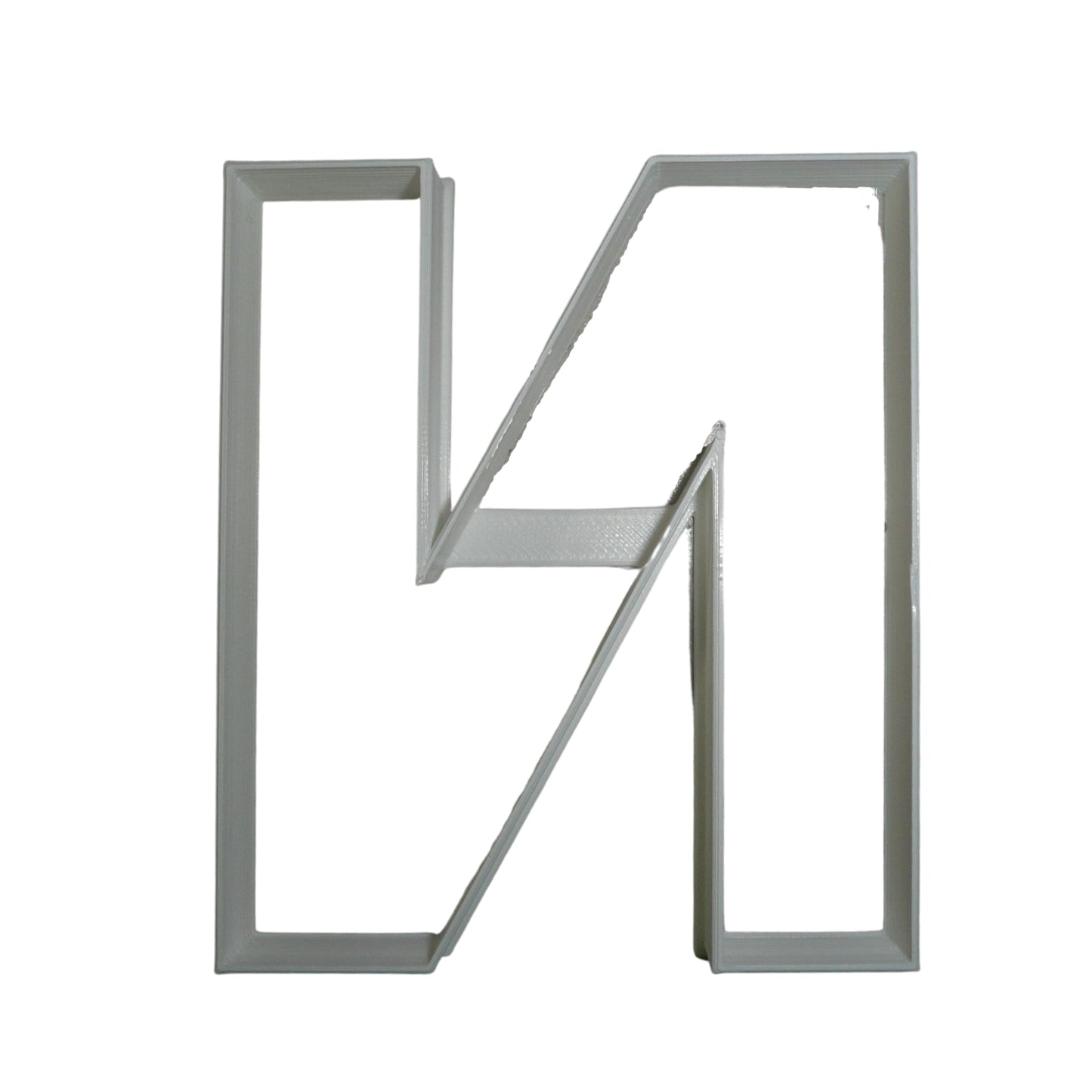 Letter N 4 Inch Uppercase Capital Block Font Cookie Cutter USA PR4227